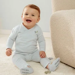 Shirt overslag lange mouw - Blauw - Forest Friends