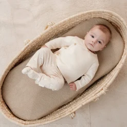 Shirt overslag lange mouw - Beige - Newborn Naturals