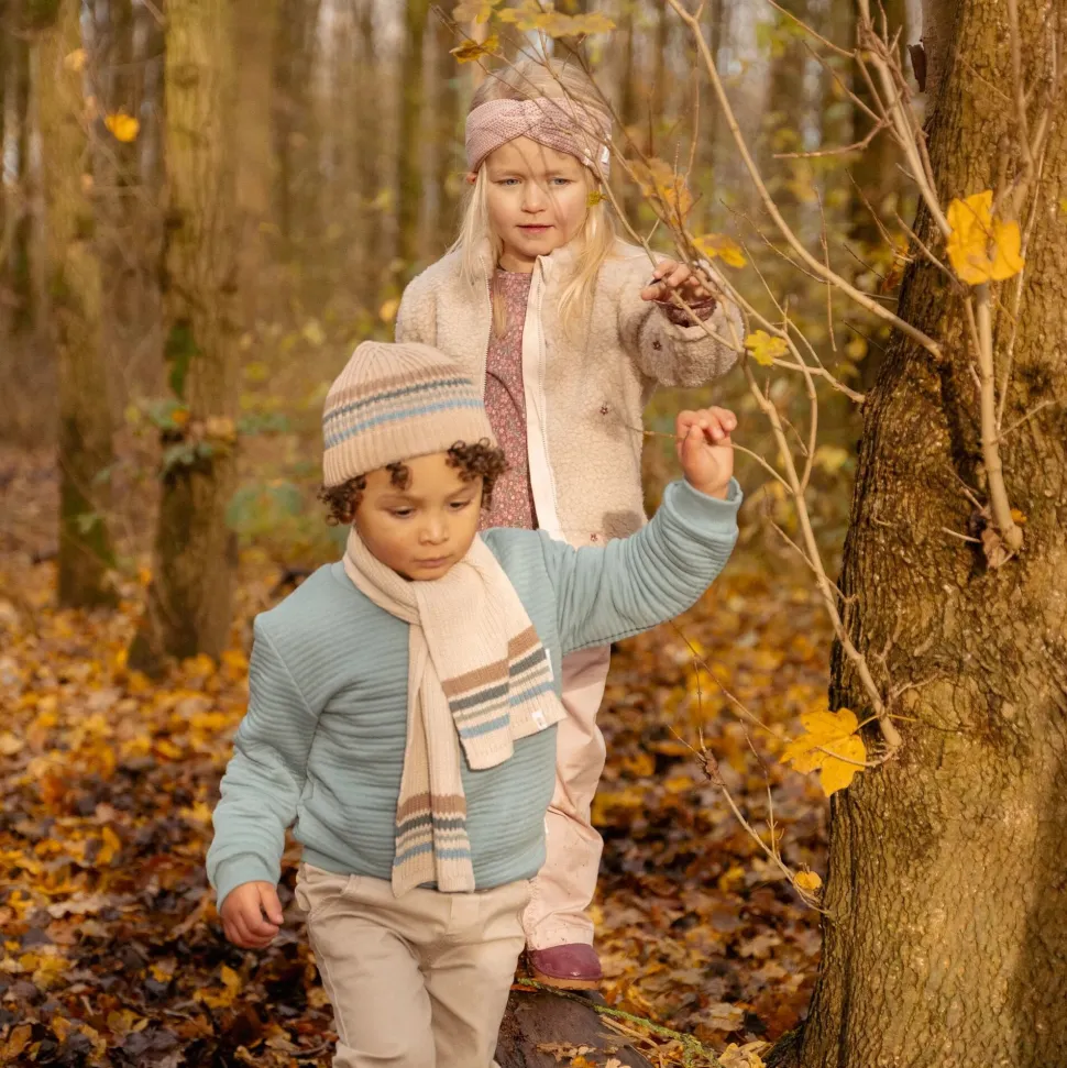 Sjaal - Bruin - Maat one size - Forest Friends - Stripe