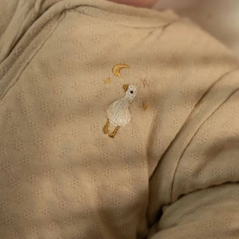 Slaapzak winter – Beige – Maat 90 cm – Newborn Naturals – Little Goose