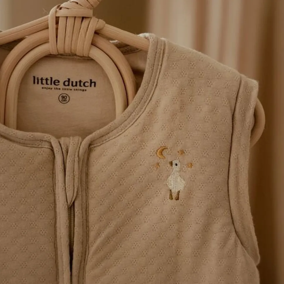 Slaapzak winter – Beige – Maat 90 cm – Newborn Naturals – Little Goose