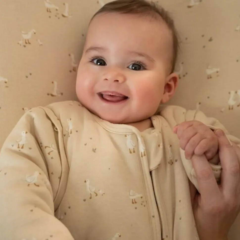 Slaapzak winter – Beige – Maat 90 cm – Newborn Naturals – Little Goose