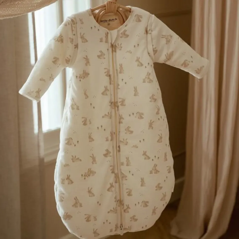 Slaapzak winter – Wit – Maat 90 cm – Newborn Naturals – Baby Bunny
