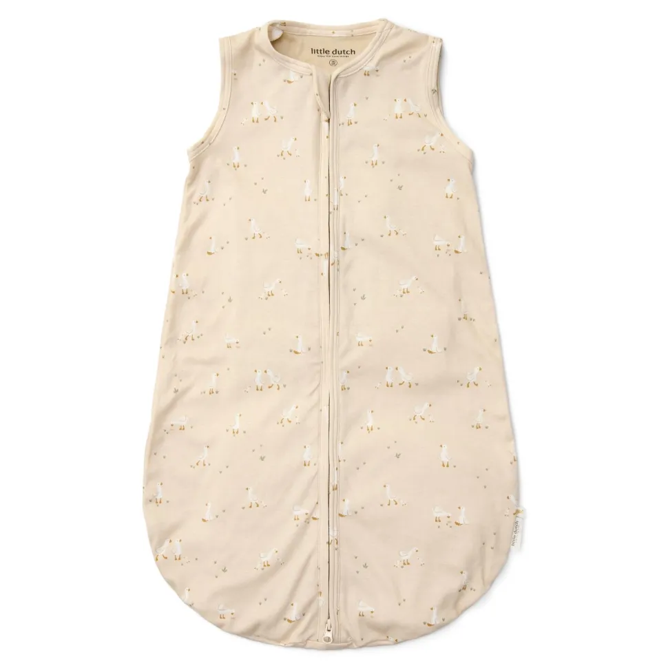 Slaapzak zomer – Beige – Maat 60 cm – Newborn Naturals – Little Goose