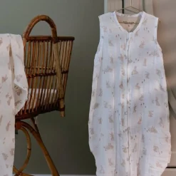 Slaapzak zomer – Wit – Maat 70 cm – Newborn Naturals – Baby Bunny