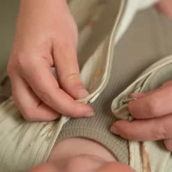 Slaapzak zomer hydrofiel 110 cm - Groen - Little Farm