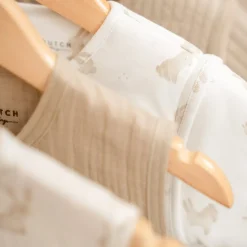 Slaapzak zomer hydrofiel 90 cm Beige