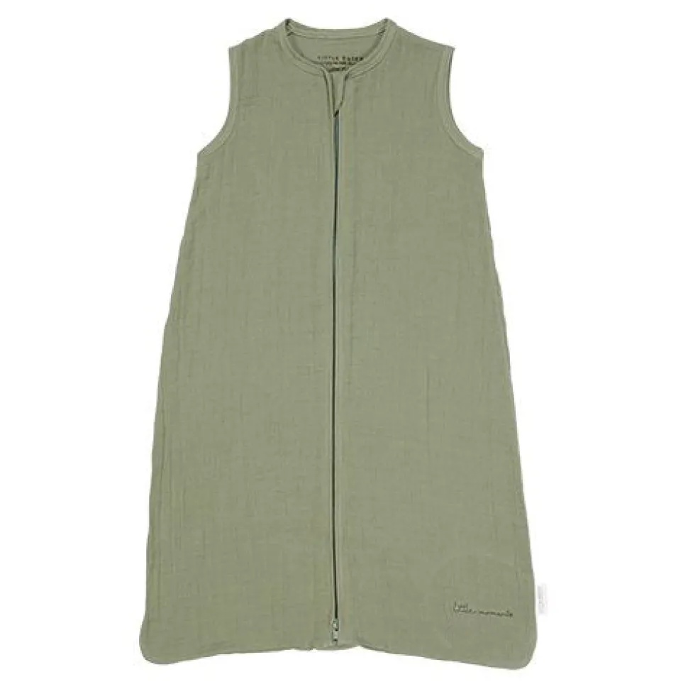 Slaapzak zomer hydrofiel 110 cm - Groen - Little Farm