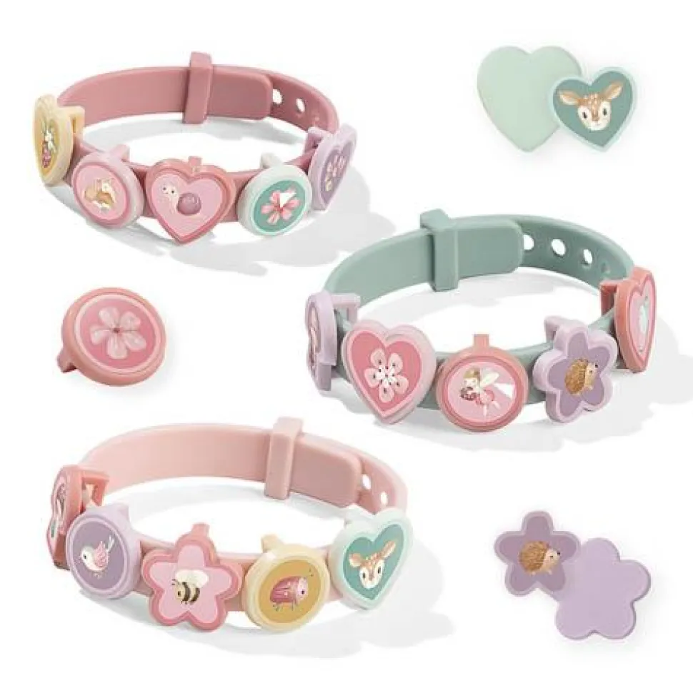 Slide Charm Bracelets - Roze - Fairy Garden