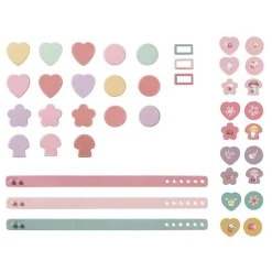 Slide Charm Bracelets - Roze - Fairy Garden