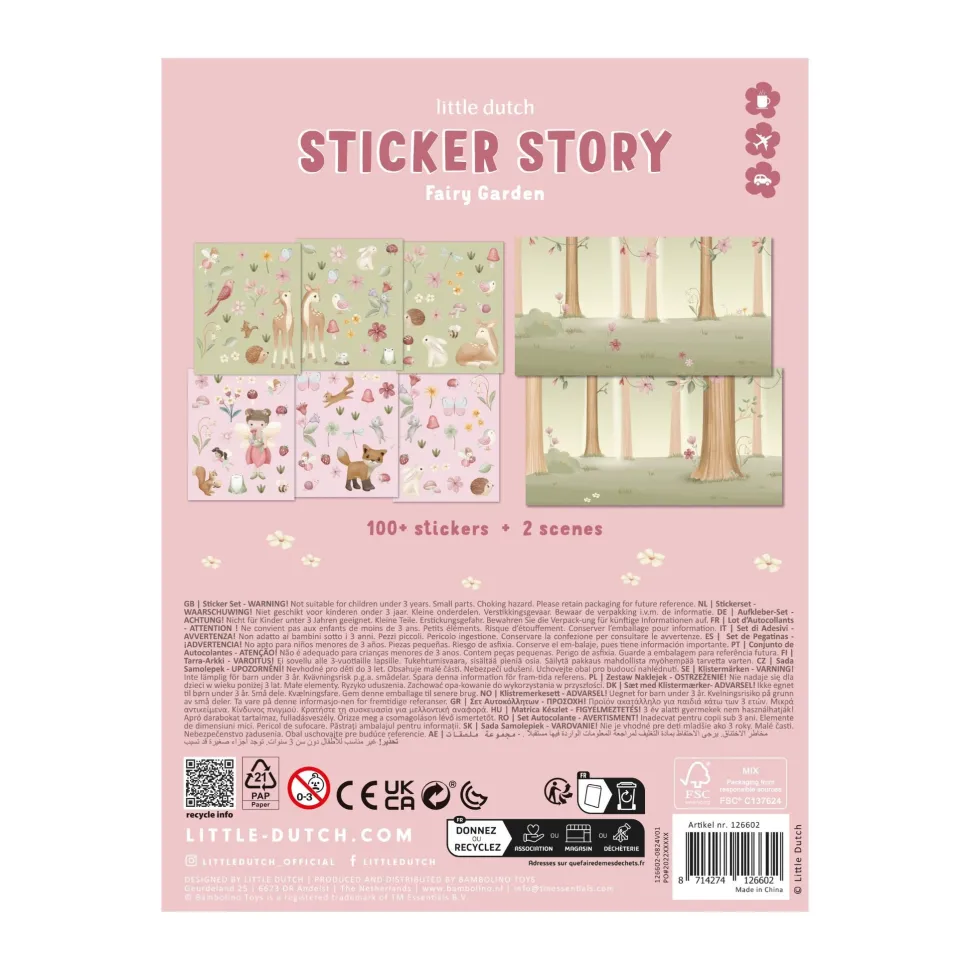 Stickerset Fairy Garden