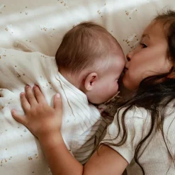 Swaddle - Beige - 120 cm - Newborn Naturals - Little Goose