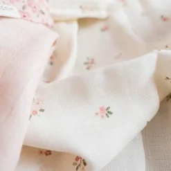 Swaddle - Wit - Maat 120 cm - Fairy Garden - Fairy Blossom