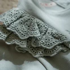 Sweater - Ruches -  Groen - Fairy Garden