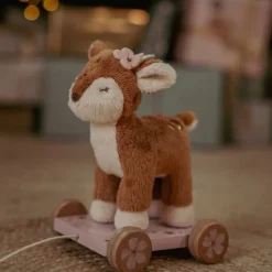 Trekdier Hert - Roze - Fairy Garden