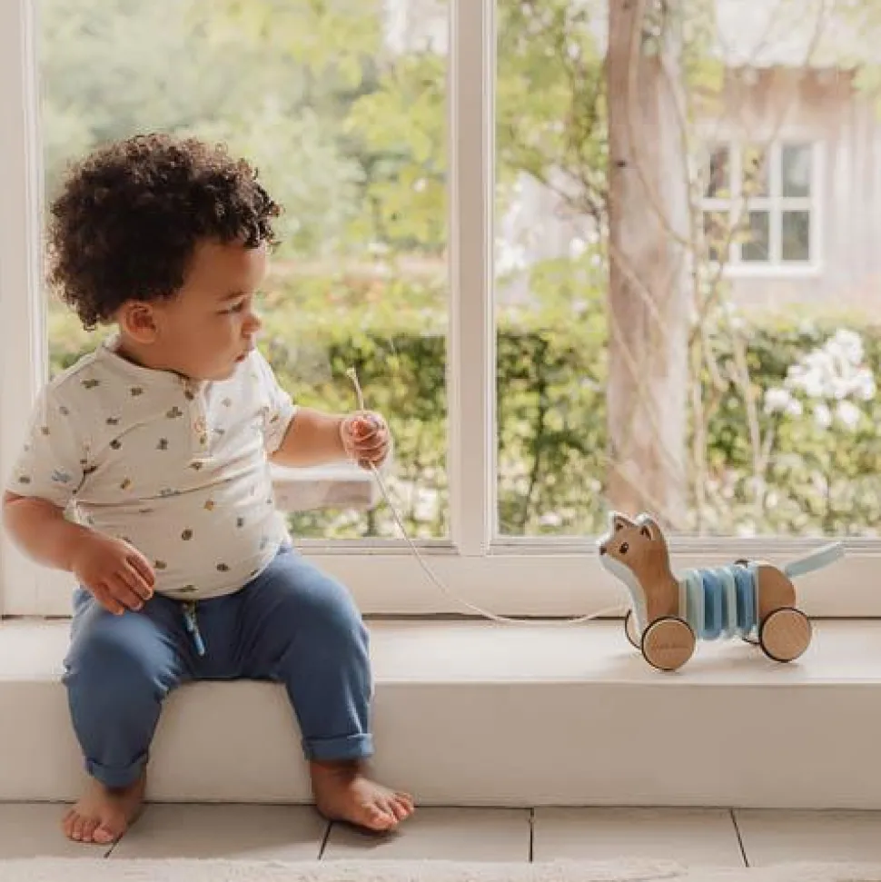 Trekdier Vos - Blauw - Forest Friends
