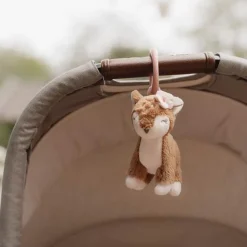 Trilfiguur Hert - Roze - Fairy Garden