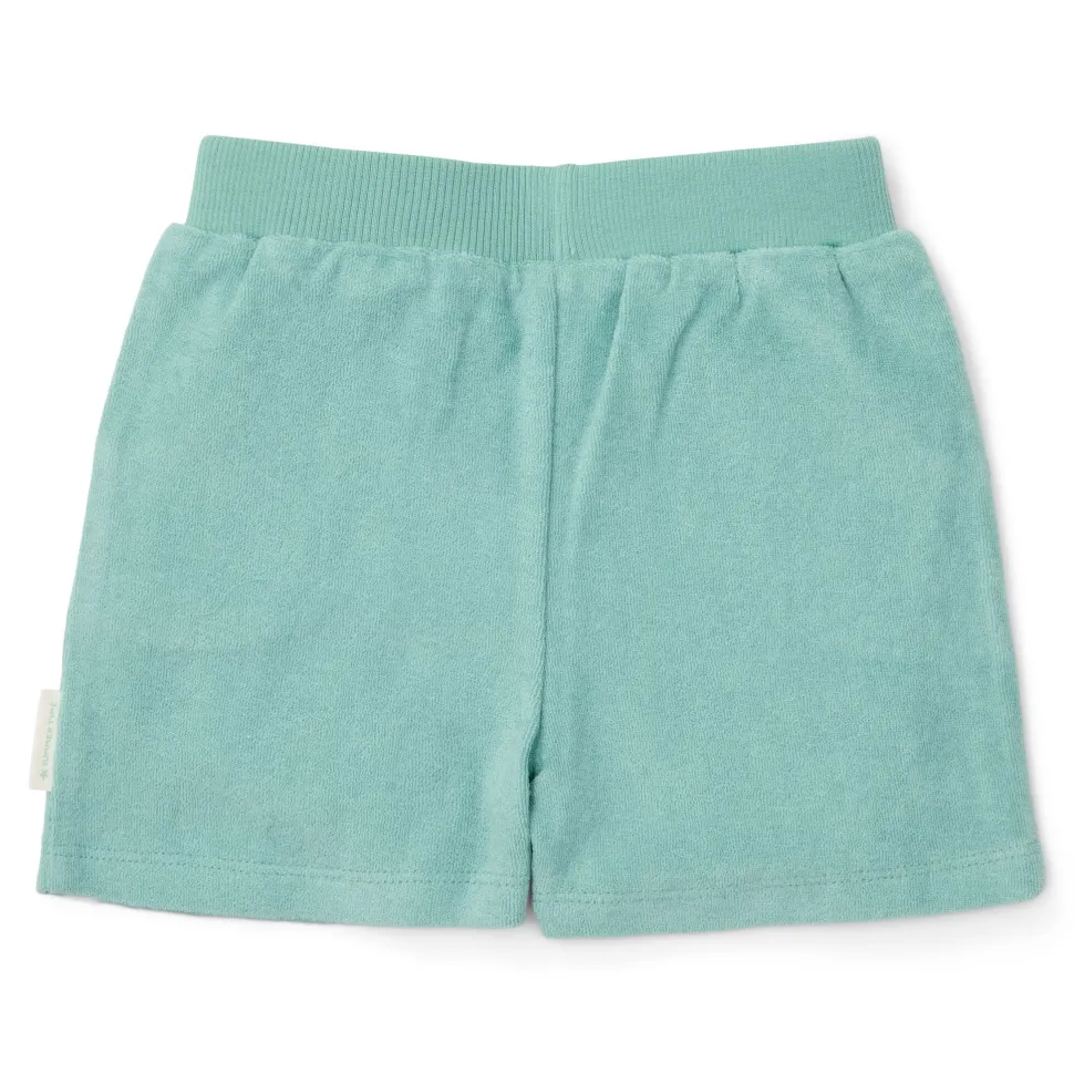 T-shirt en Short - Groen - Seashells and Stripes