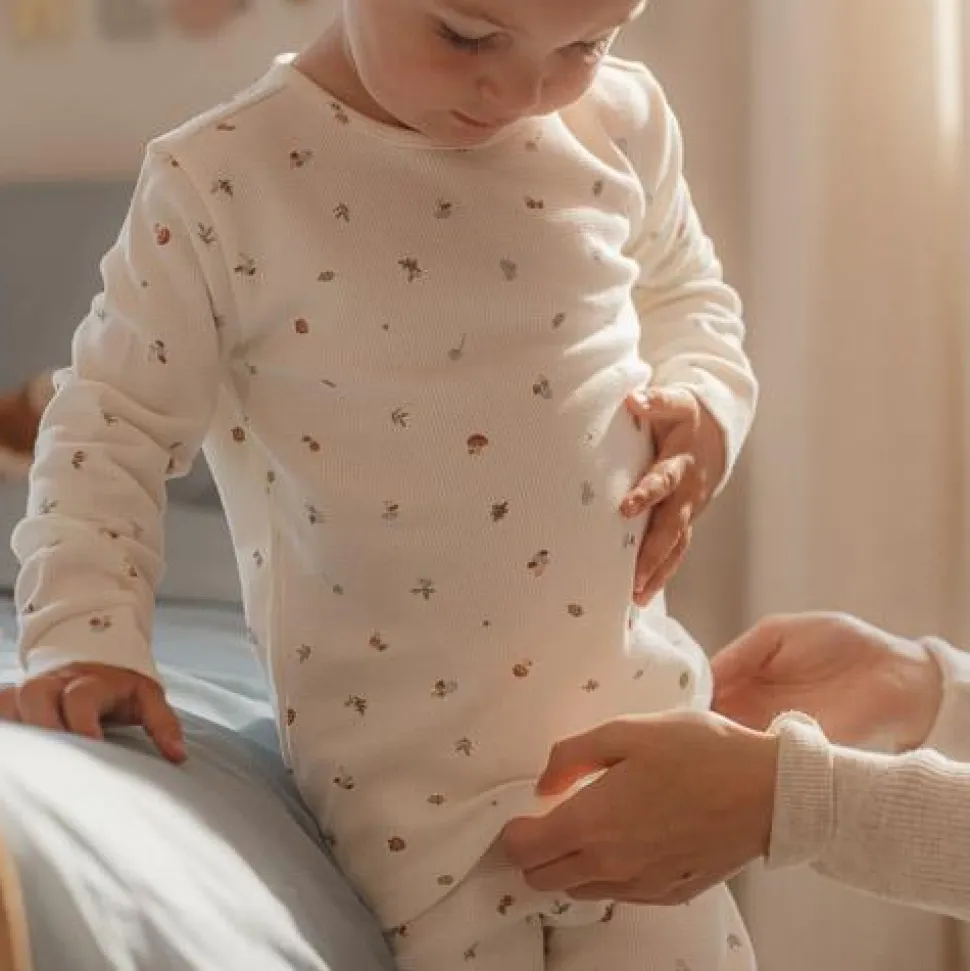 Tweedelige pyjama - Wit - Forest Friends - Forest Treasures