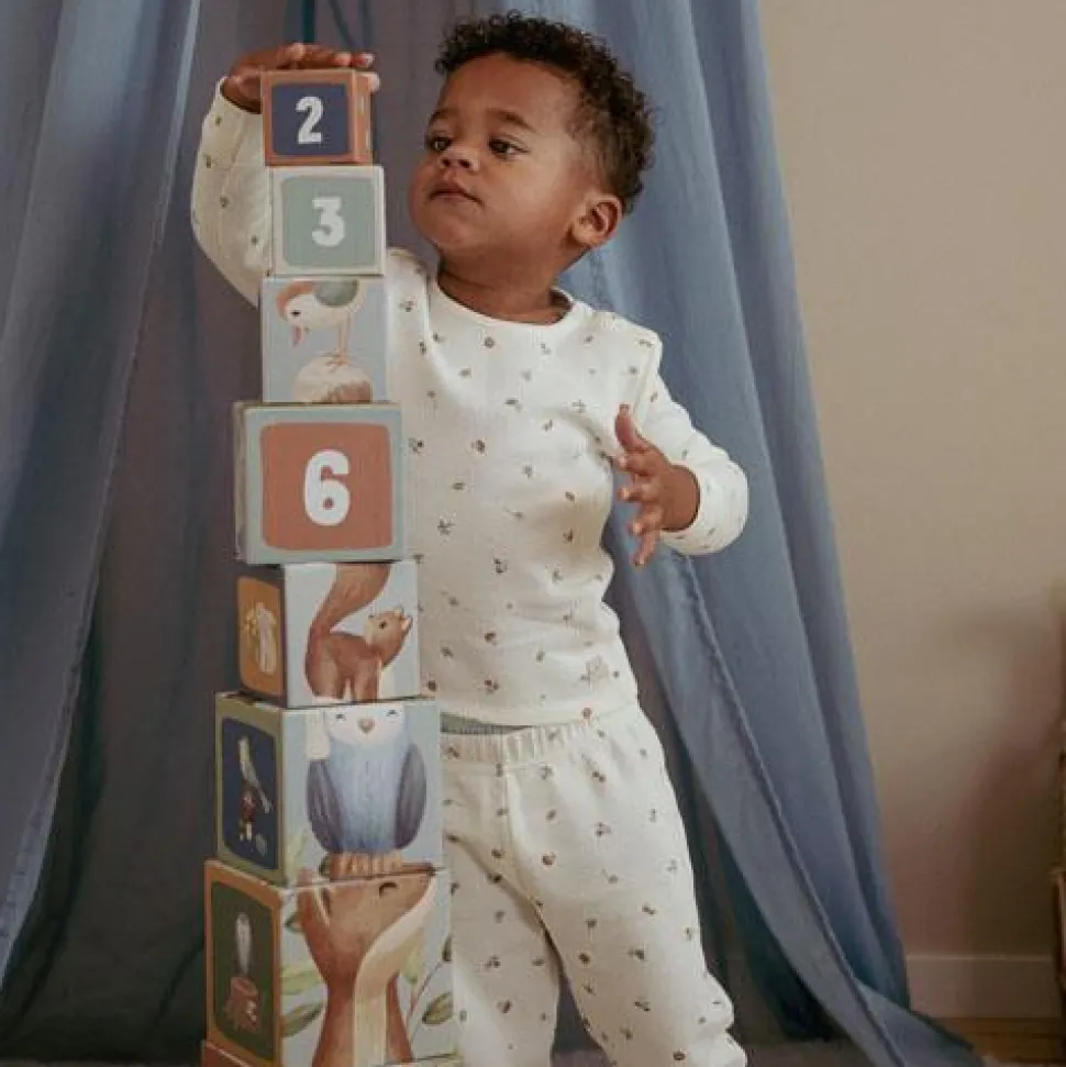 Tweedelige pyjama - Wit - Forest Friends - Forest Treasures