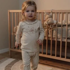 Tweedelige pyjama - Zand