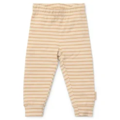 Tweedelige pyjama - Zand - Gestreept