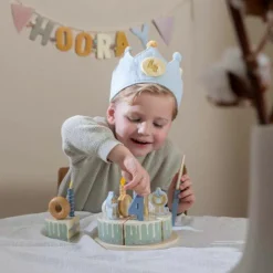 Verjaardagskroon - blauw