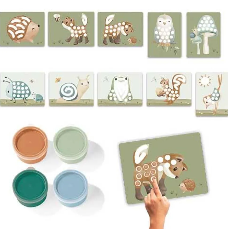 Vingerverfset - Forest Friends