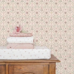 Vliesbehang - Meerkleurig - Fairy Garden - Fairy Flowers