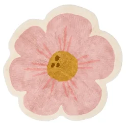 Vloerkleed bloem - Roze - Fairy Garden