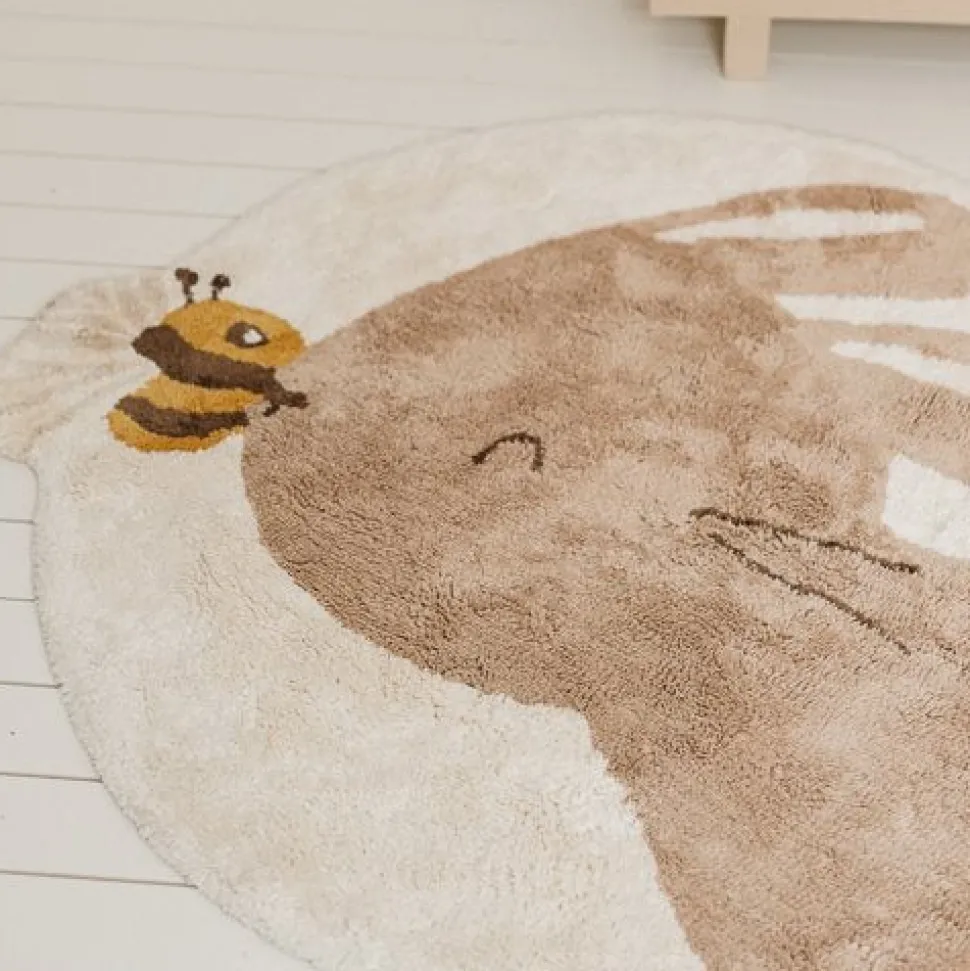 Vloerkleed konijn - Beige