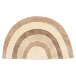 Vloerkleed regenboog - Beige - Essentials