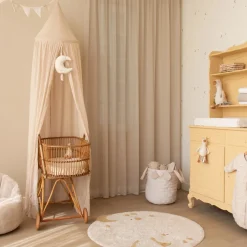 Vloerkleed rond - Wit - Newborn Naturals - Little Goose