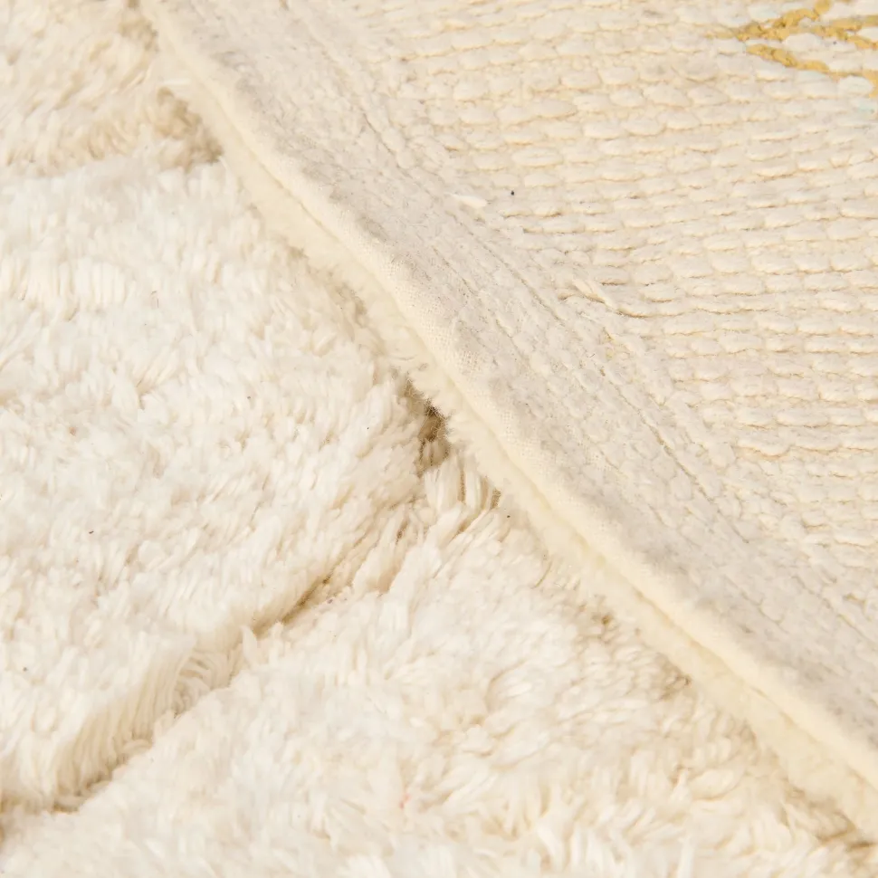 Vloerkleed rond - Wit - Newborn Naturals - Little Goose