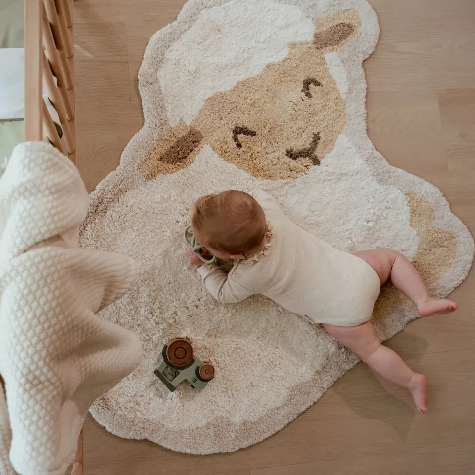Vloerkleed schaap - Wit - Little Farm
