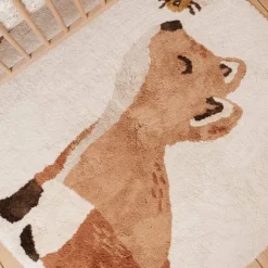 Vloerkleed vos - Beige - Forest Friends
