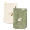 Washandjes set - Groen - Little Farm