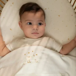 Wieg hoeslaken - Wit - Newborn Naturals - Little Goose