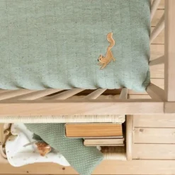 Wiegdeken - Groen - Forest Friends