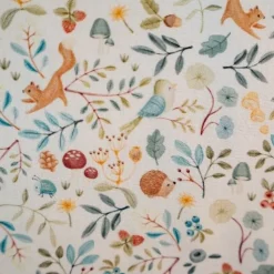 Wiegdeken - Meerkleurig - Forest Friends - Forest Wonders