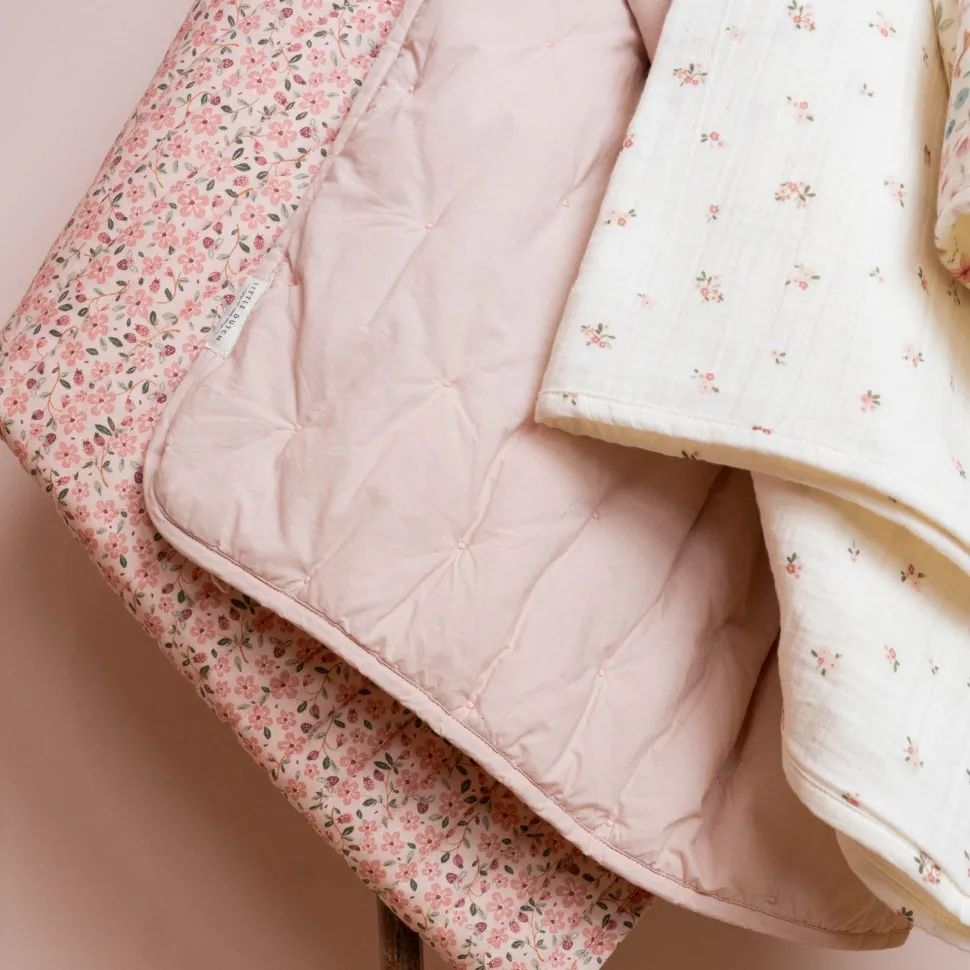 Wiegdeken - Wit - Fairy Garden - Fairy Blossom