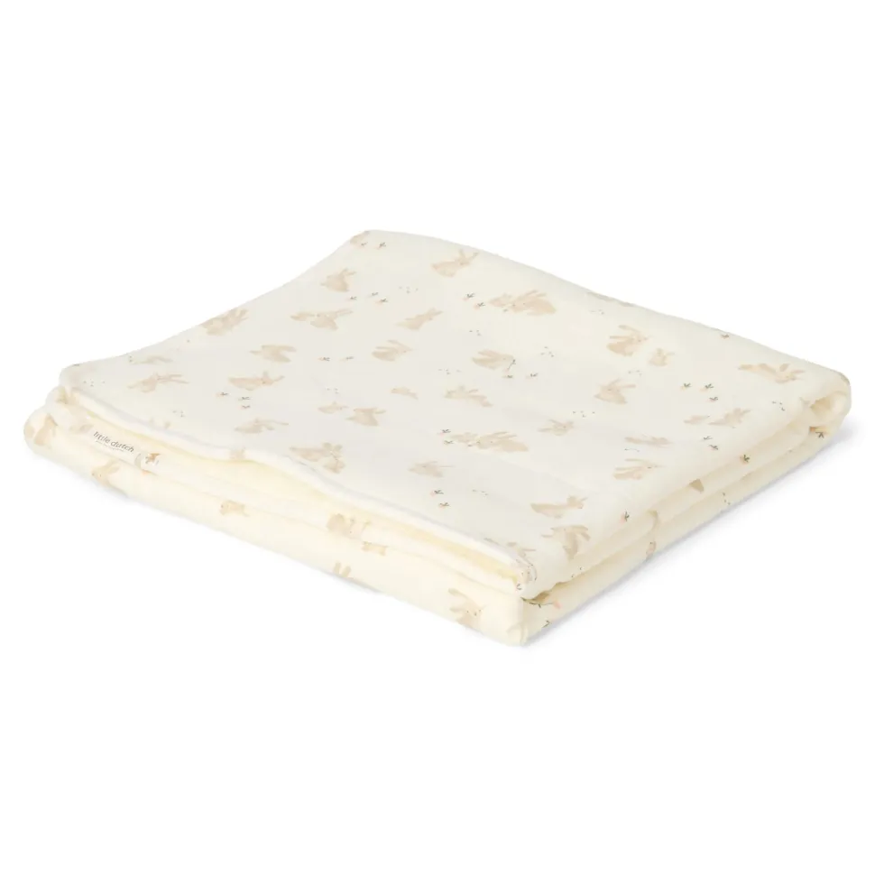 Wiegdeken - Wit - Newborn Naturals - Baby Bunny