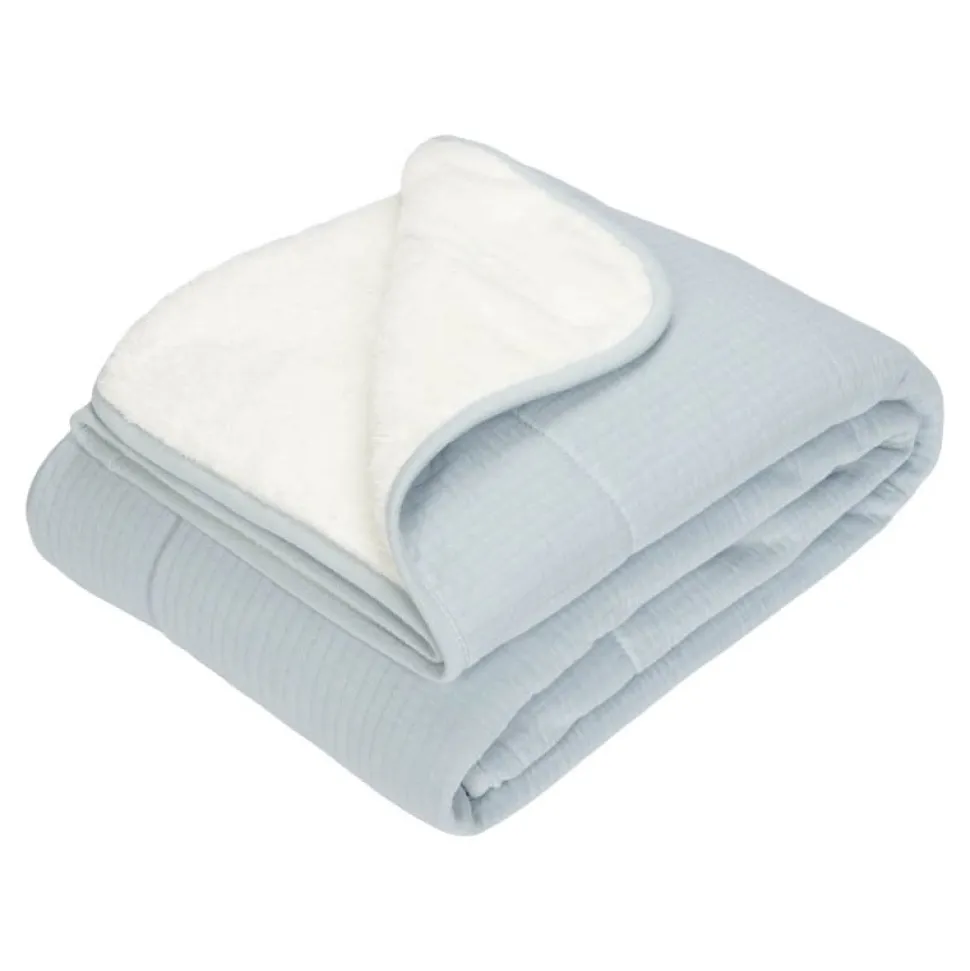 Wiegdeken Pure Soft Blue