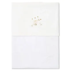 Wieglaken - Wit - Newborn Naturals - Little Goose