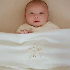 Wieglaken - Wit - Newborn Naturals - Little Goose