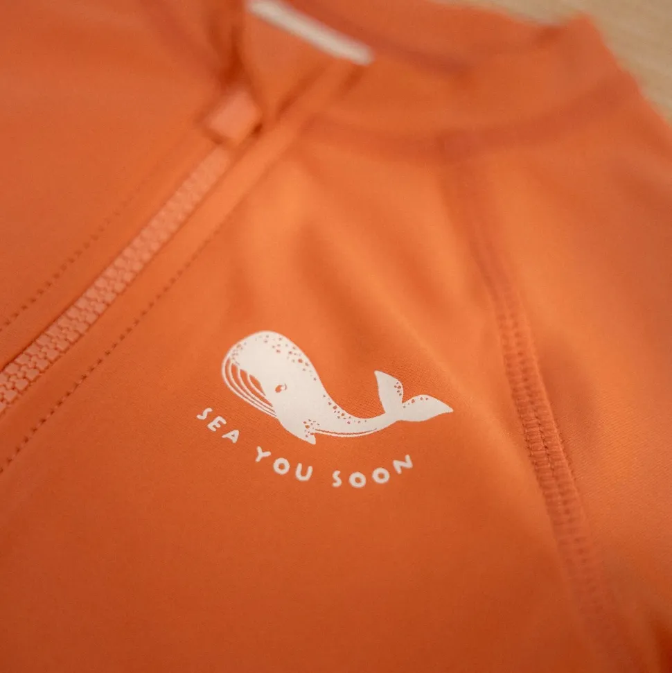 Zwemshirt korte mouw - Rood - Sea Life