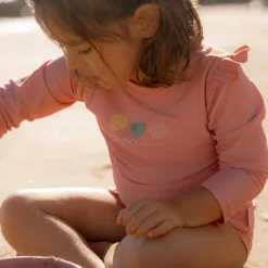 Zwemshirt lange mouw - Roze - Ocean Treasures